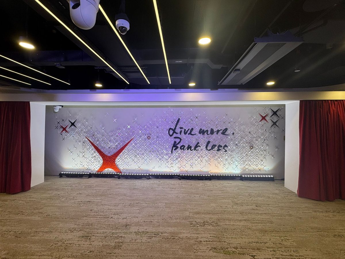 DBS Regenerative Festival 2025 booth build at Perennial Business City