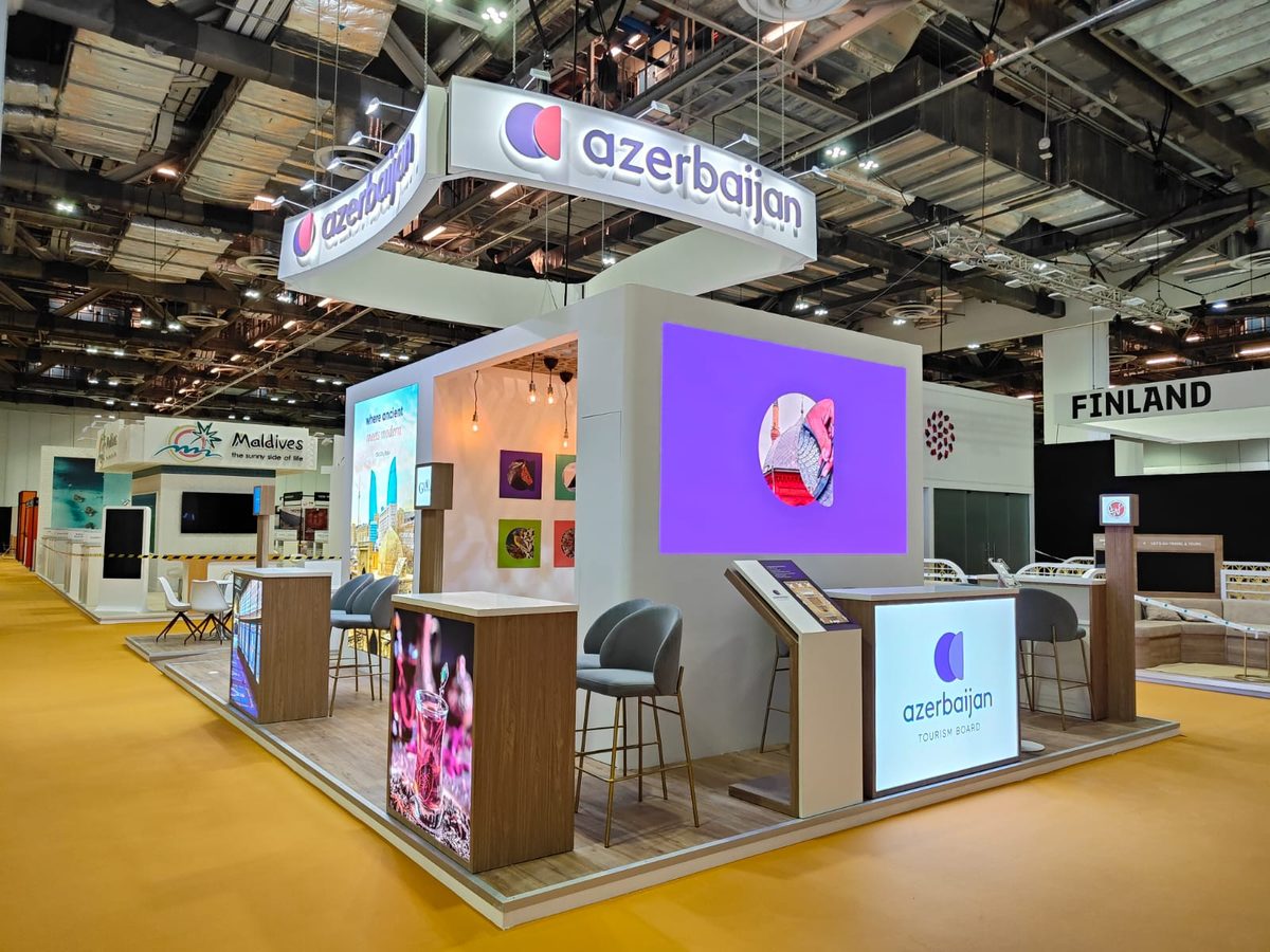 Azerbaijan pavilion at ITB
